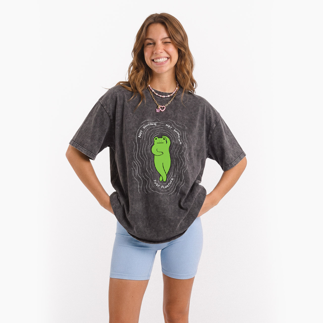 Just Floating Washed Tees
