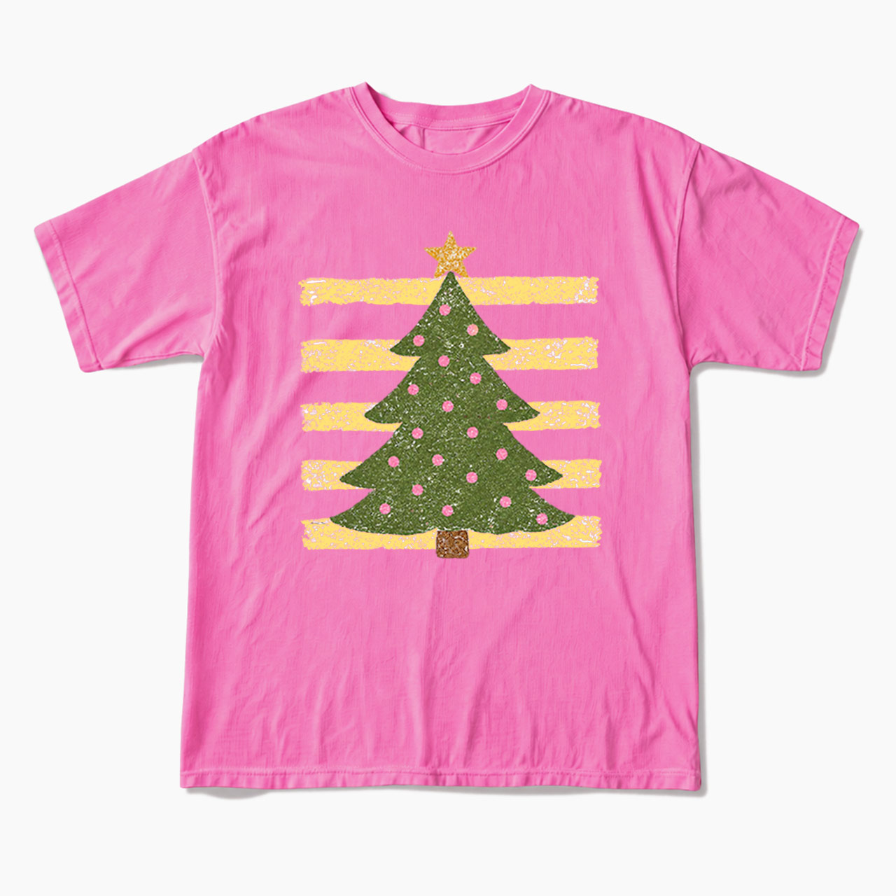 Polkadot Christmas Tree T Shirts