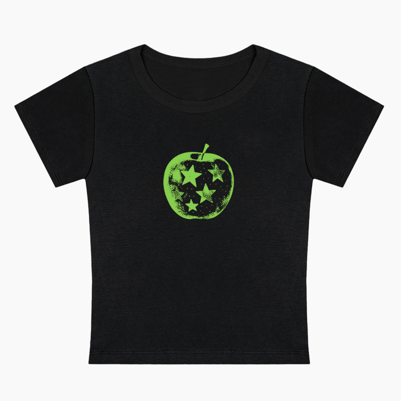 Apple With Stars Baby Tee
