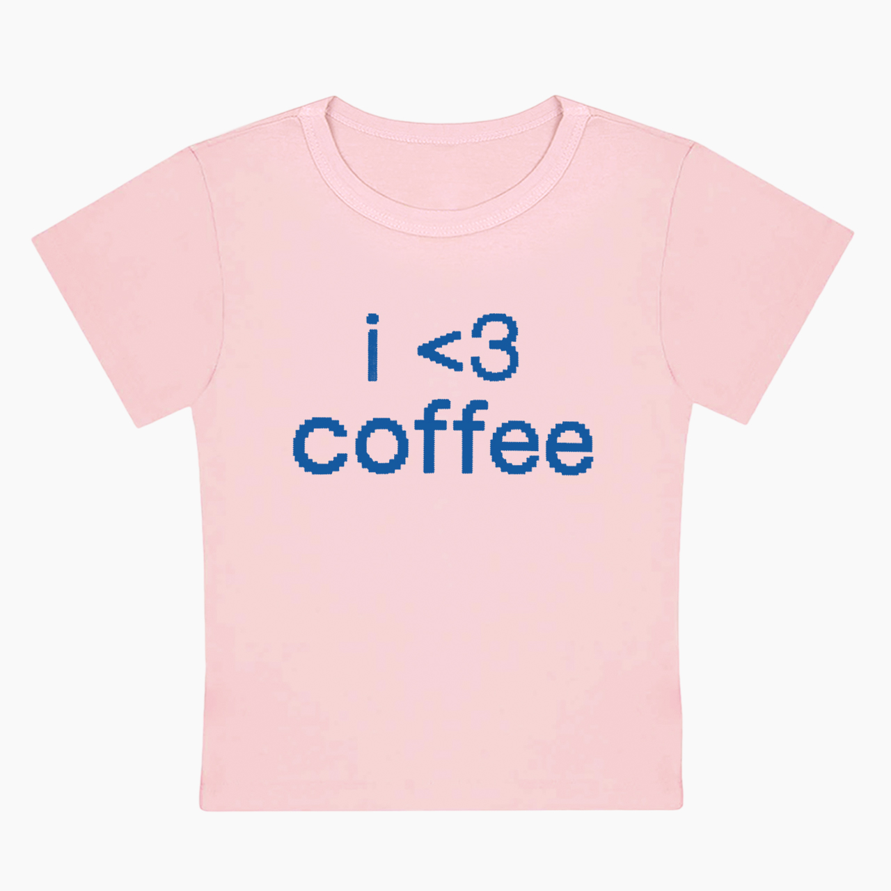 I Love Coffee Coffee Lover Baby Tee