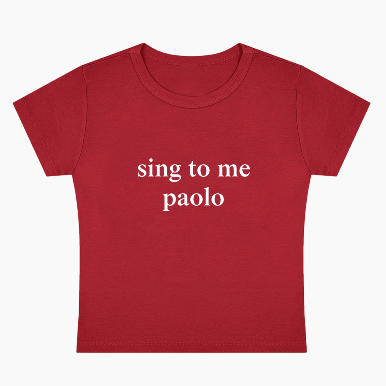 Funny Sing To Me Baby Tee