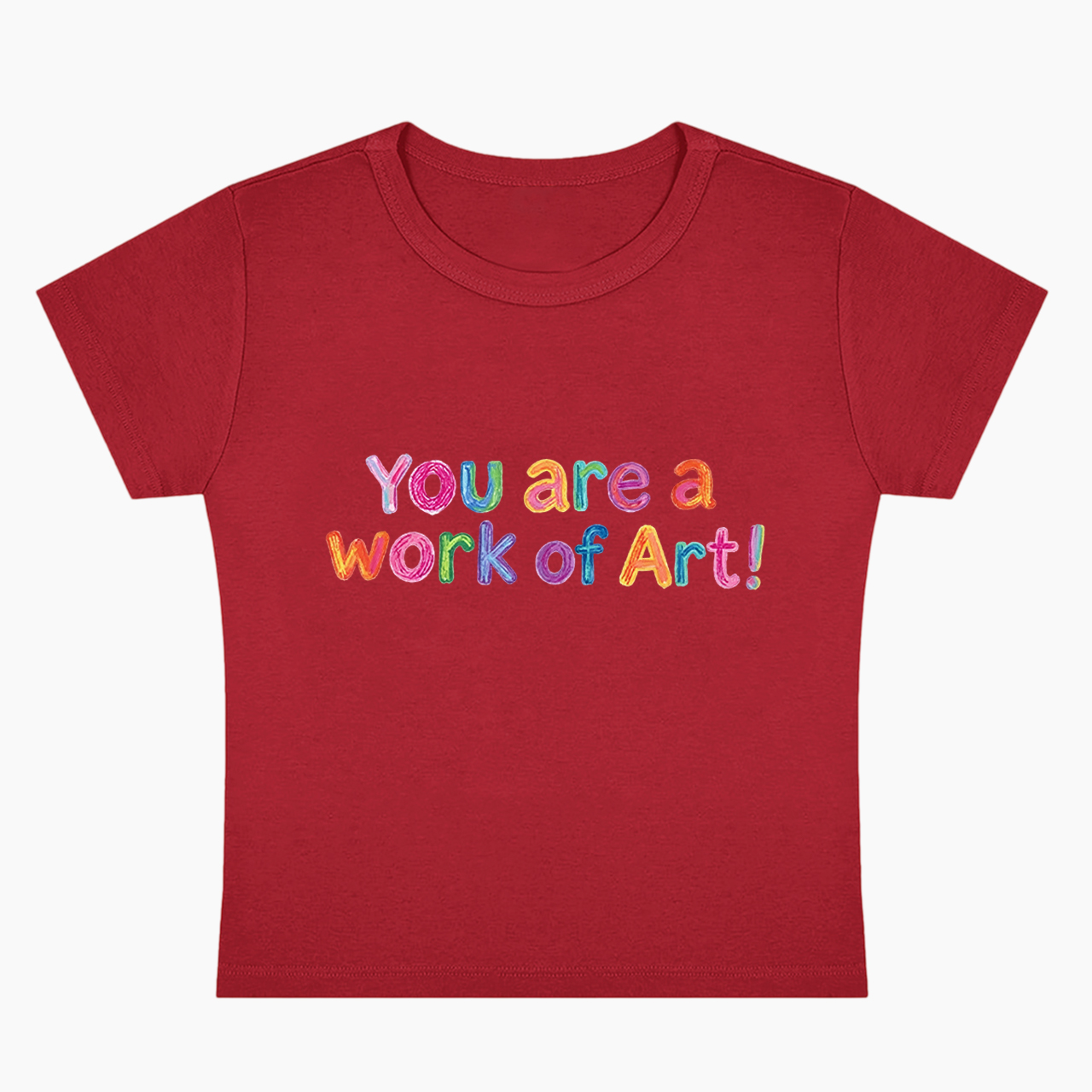 You Are A Work Of Art Baby Tee