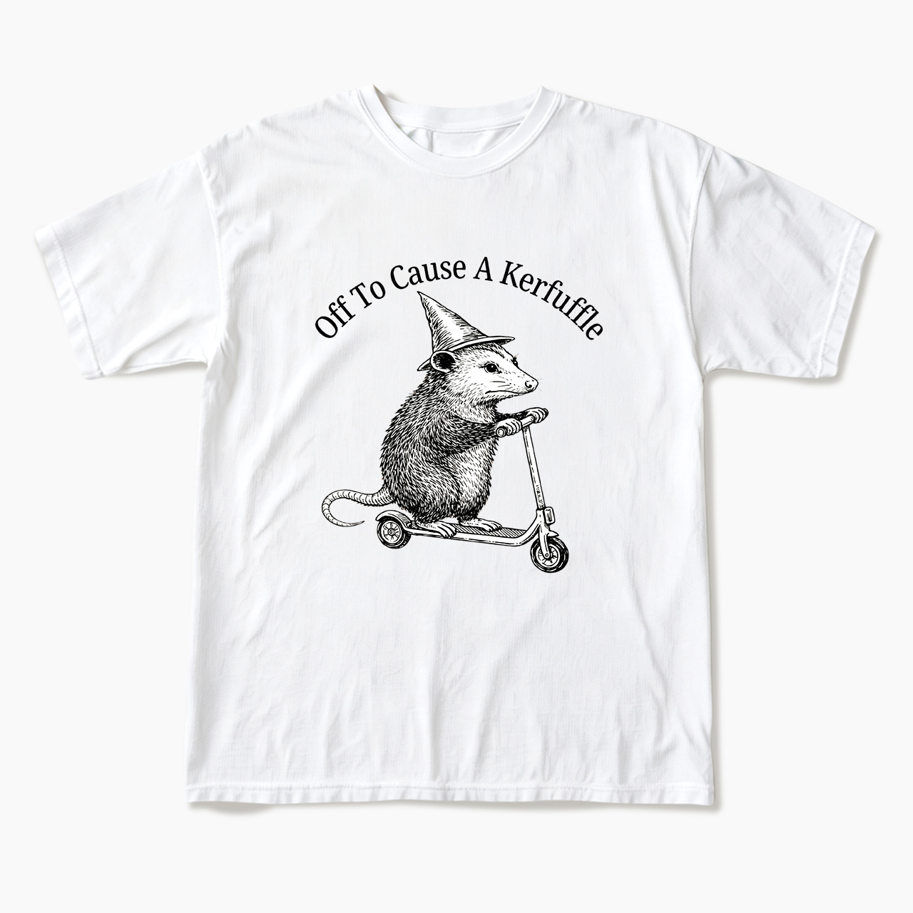 Off To Cause A Kerfuffle Opossum T Shirts