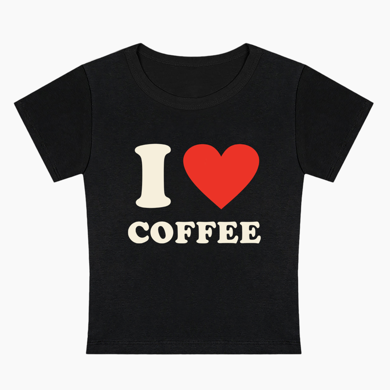 I Love COFFEE Baby Tee