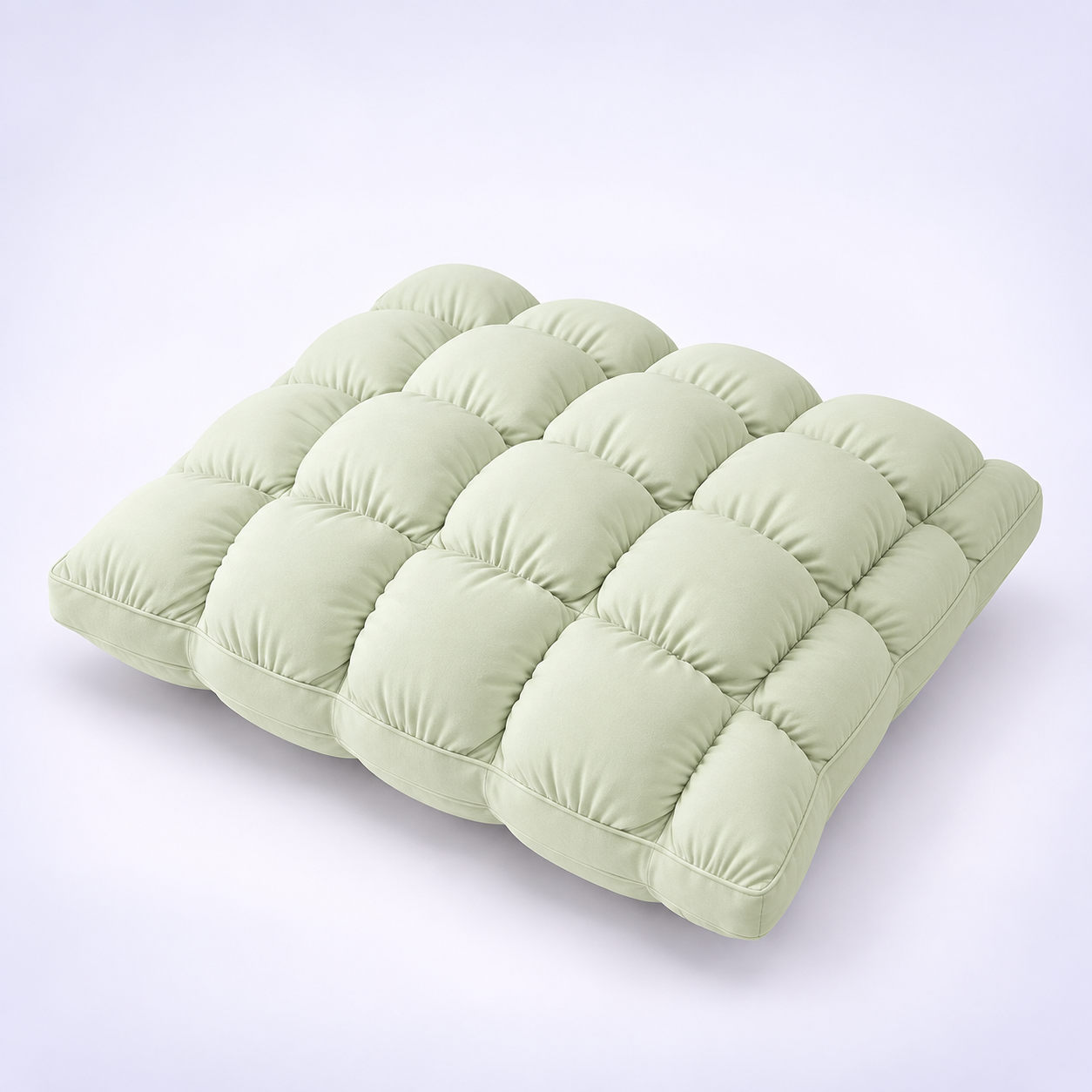 Limited-Time Deal | Quilted Puff-Grid Bed Pillow – Soft Plush Pillow with Cloud-Like Cushioning for Side, Back and Stomach Sleepers