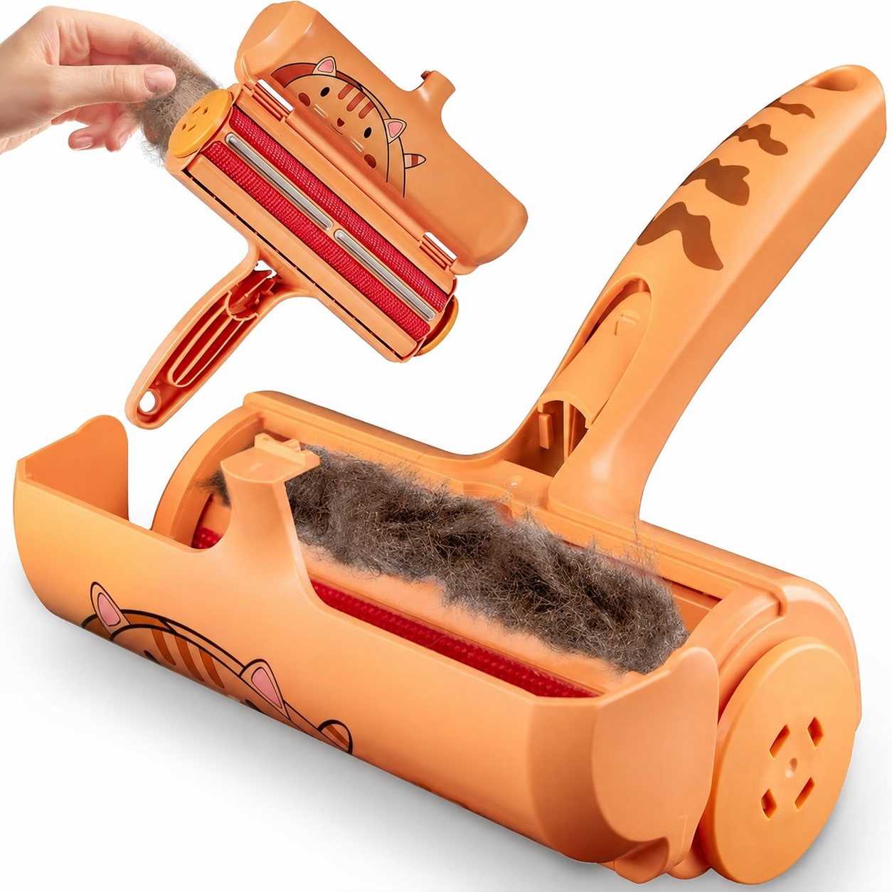 Limited Time Offer 🔥 5 Pack Reusable Pet Hair Remover Rollers for Furniture, Sofas, Carpets, Cars, Rugs and Bedding Only $38