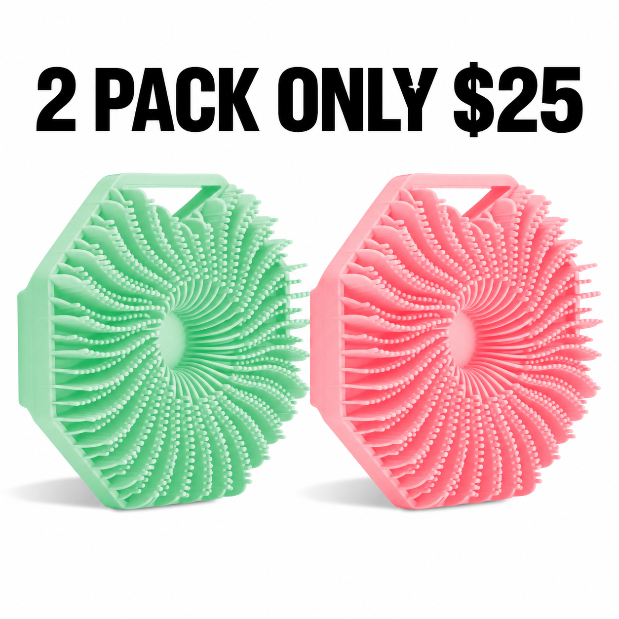 Silicone Body Scrubber for Sensitive Skin, Gentle Exfoliating Shower Brush for Dead Skin Removal and Daily Deep Cleansing, Body Care Tool for Men and Women