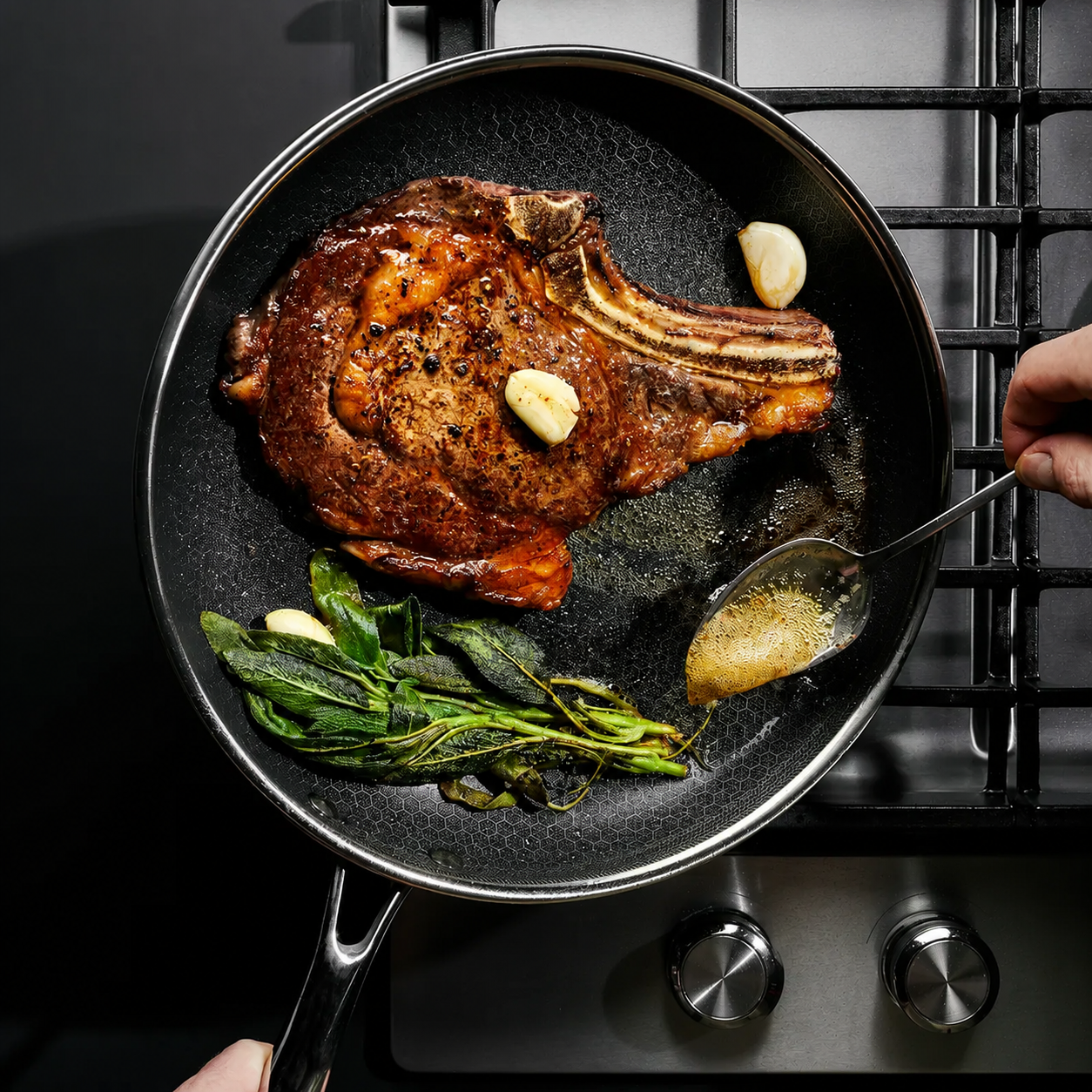 🔥Limited Time Offer: 6 Piece Hybrid Fry Pan Set with Lids Only $38