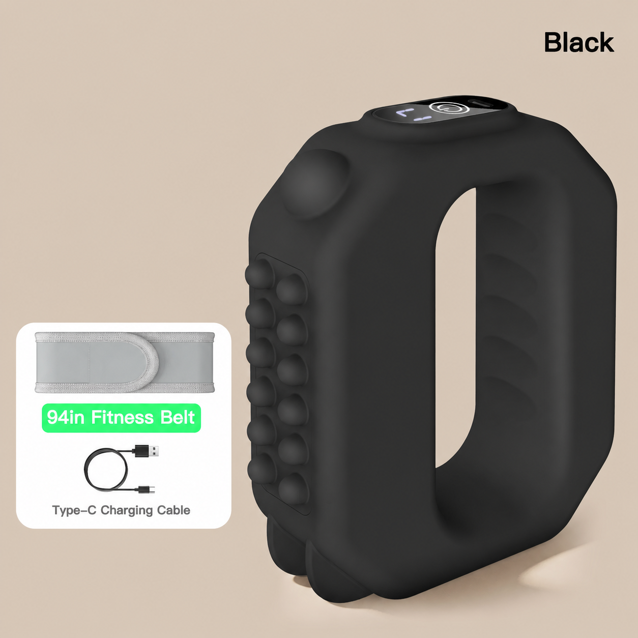 94in Belt-Black