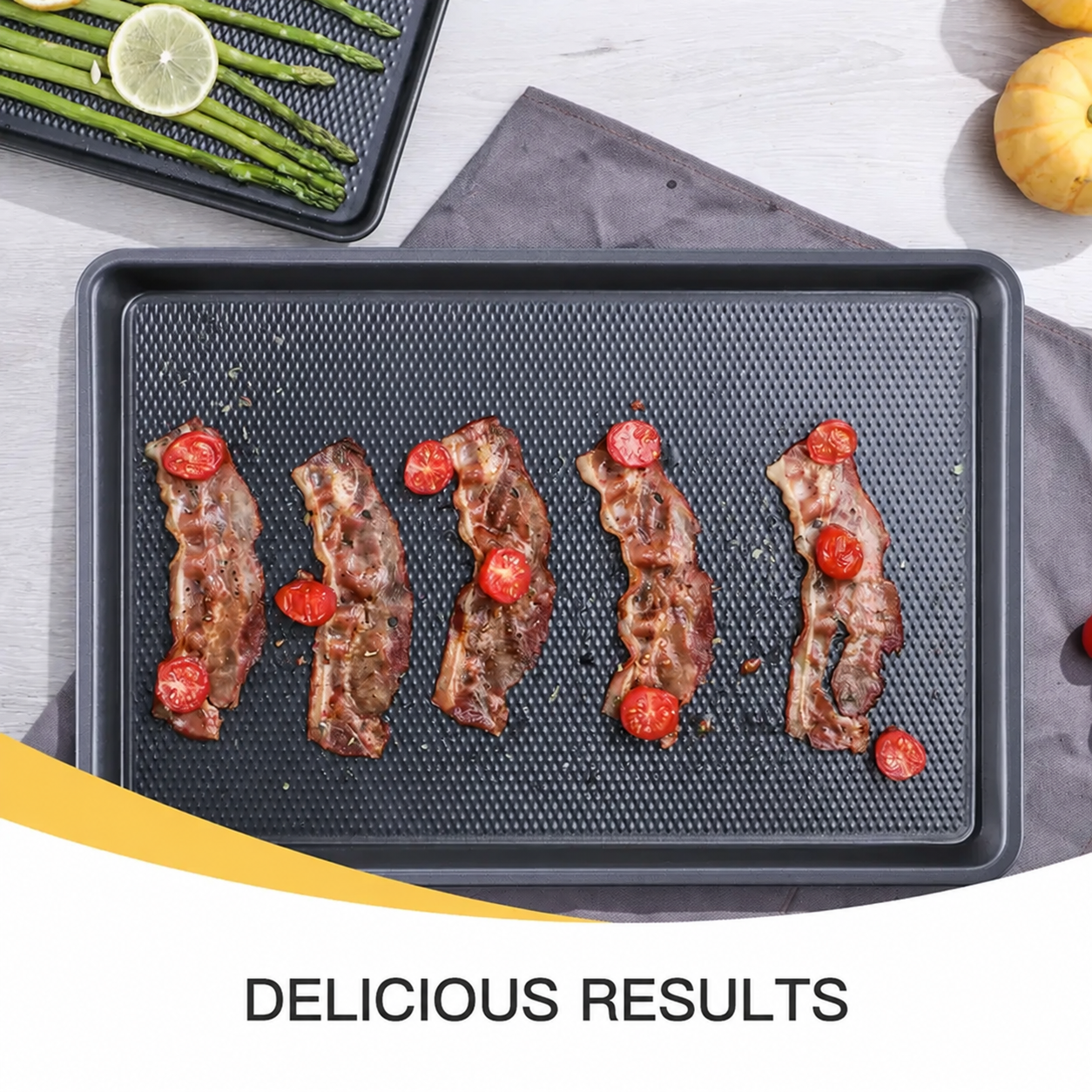 9-Piece Diamond-Texture Nonstick Bakeware Set product image 3