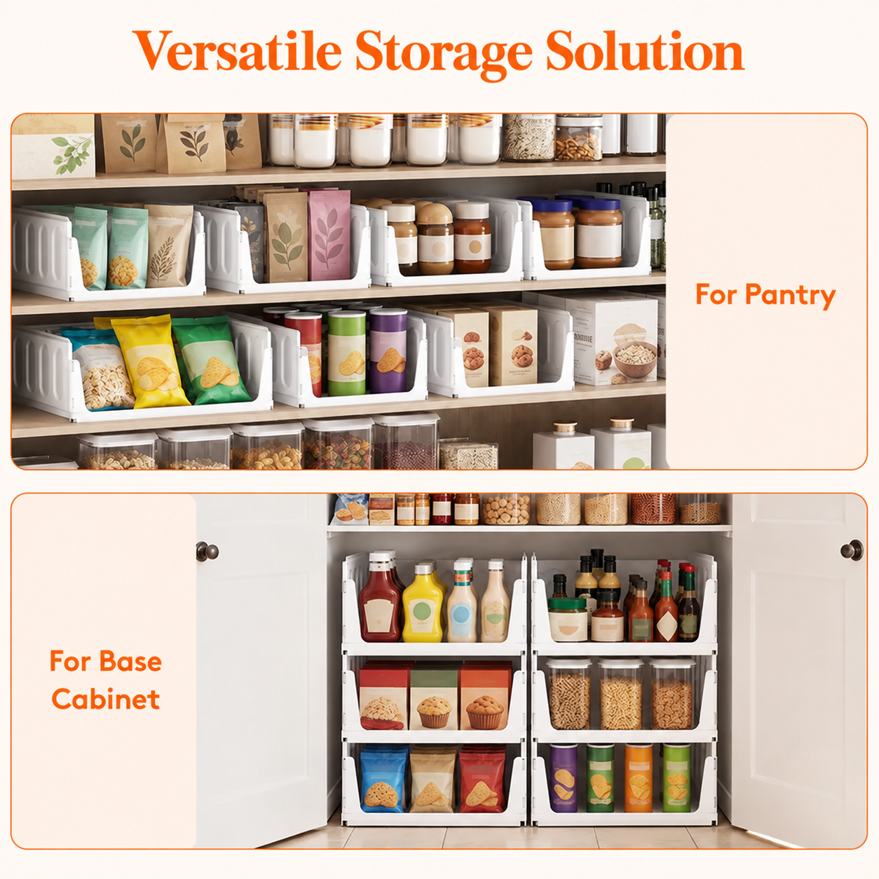 Stackable Closet Organizer Bins – Space-Saving Multipurpose Storage Set product image 9