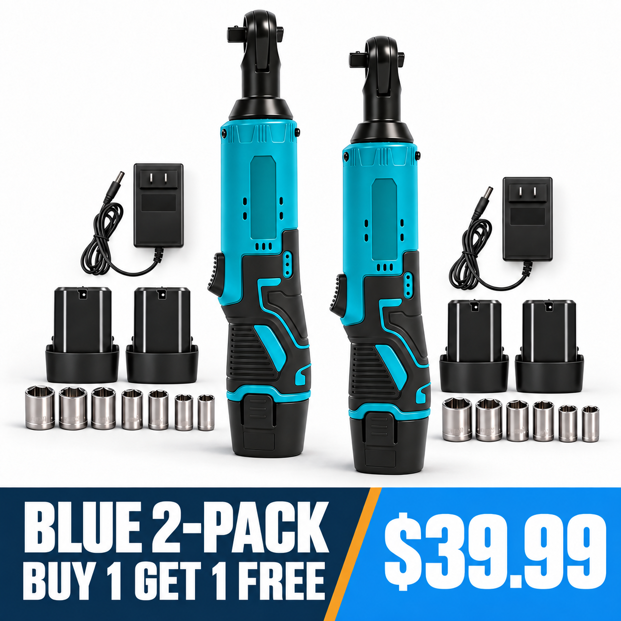 Blue 2-Pack Buy 1 Get 1 Free - $39.99