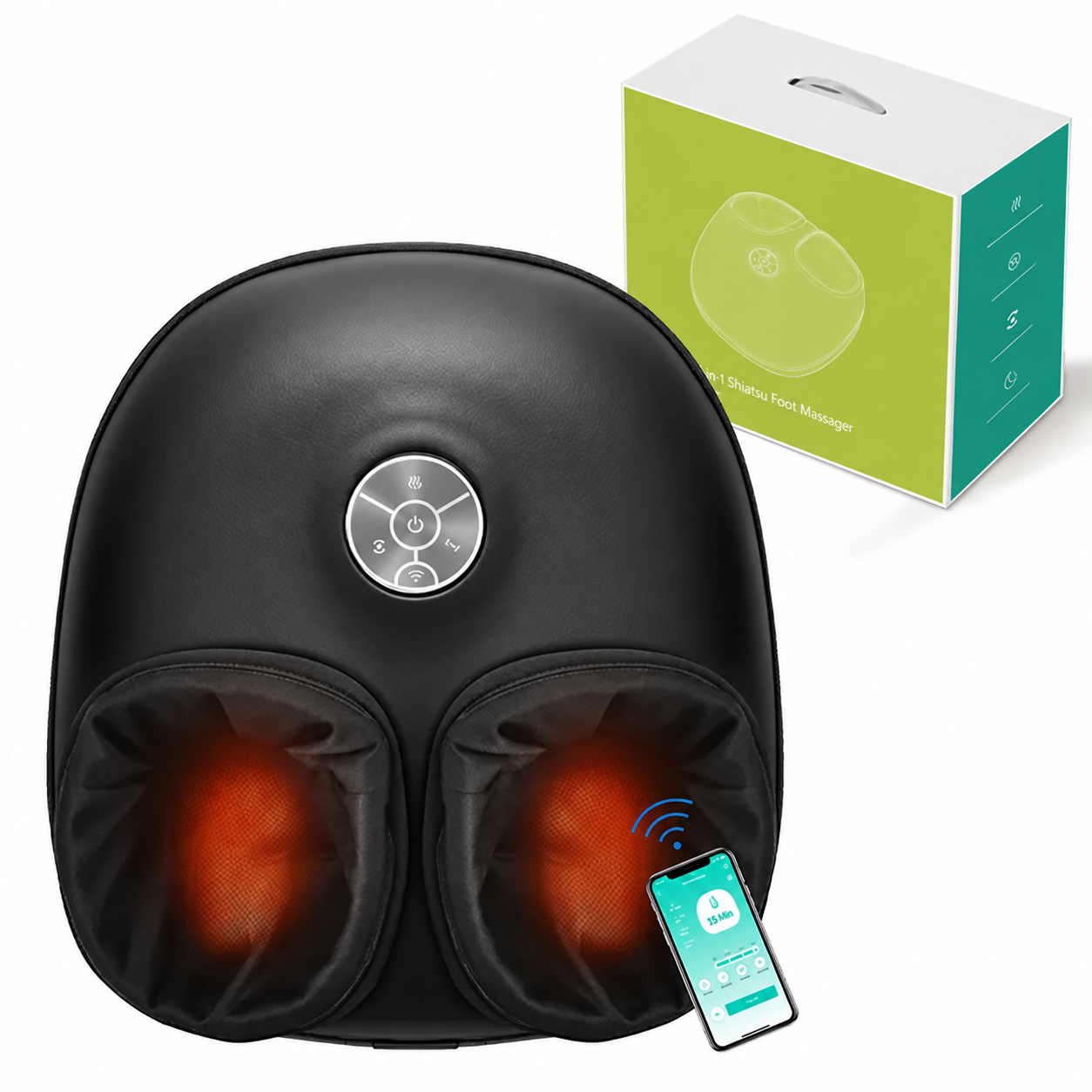 Smart-control foot massager