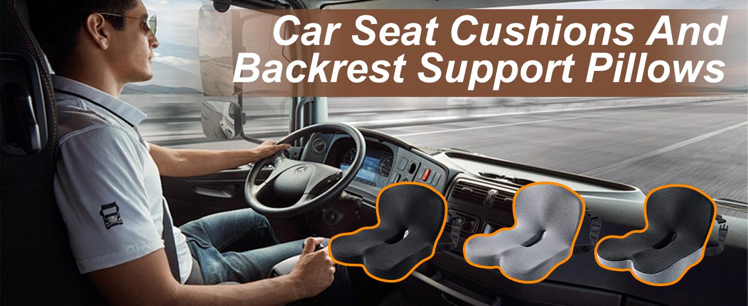 Seat cushion and back support for vehicle seating
