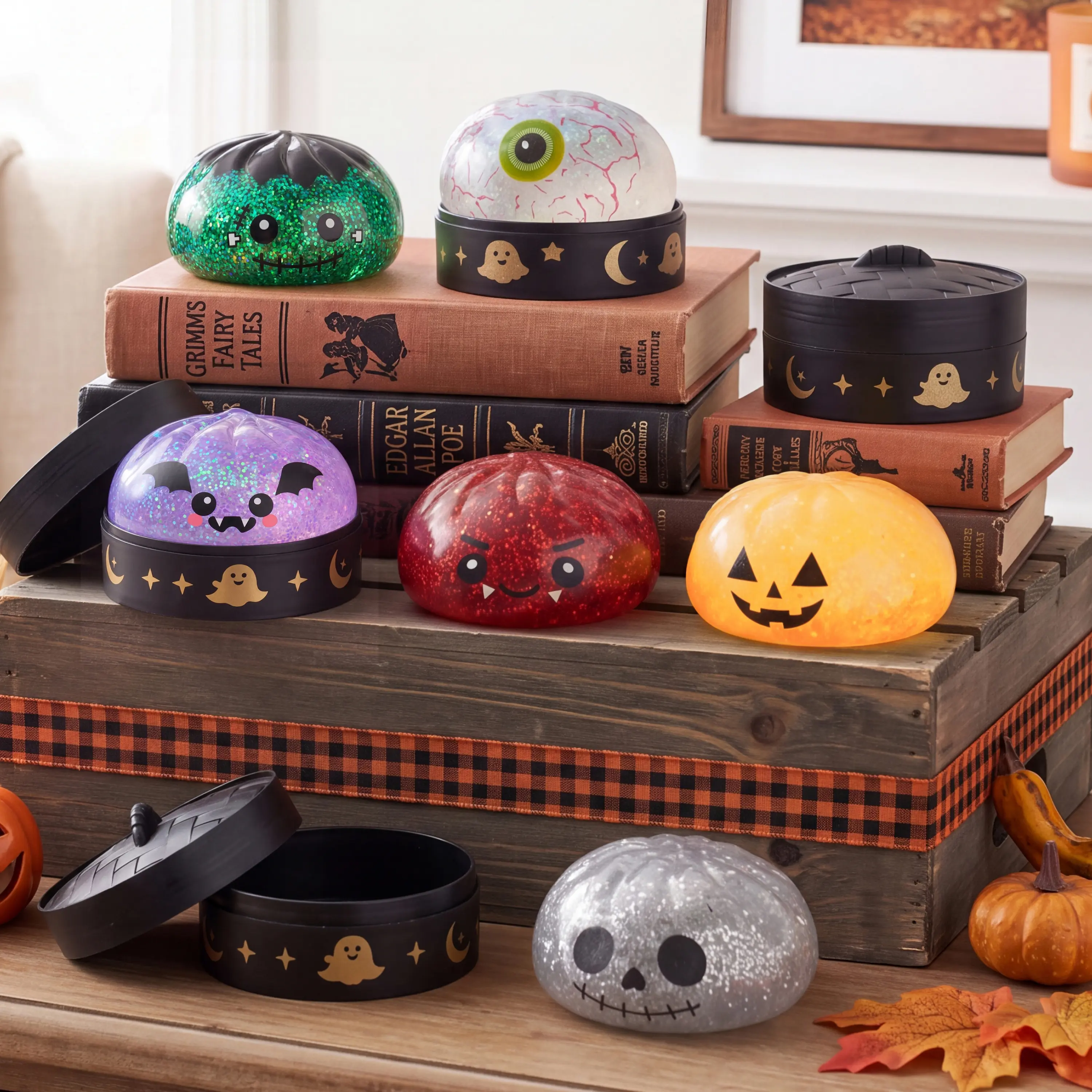 Halloween Squishy Stress Relief Toy Set view 9