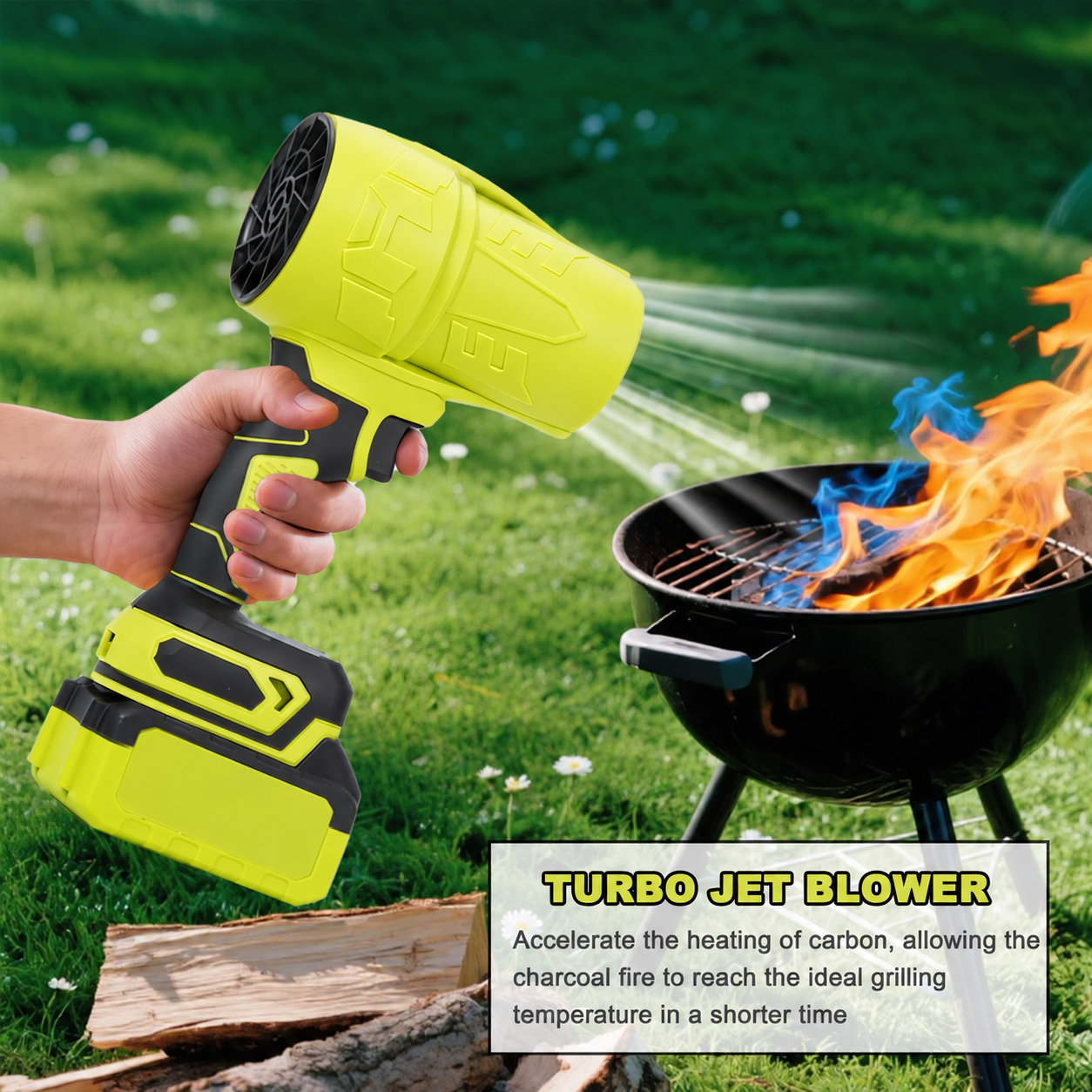 Cordless turbo jet blower feature 10