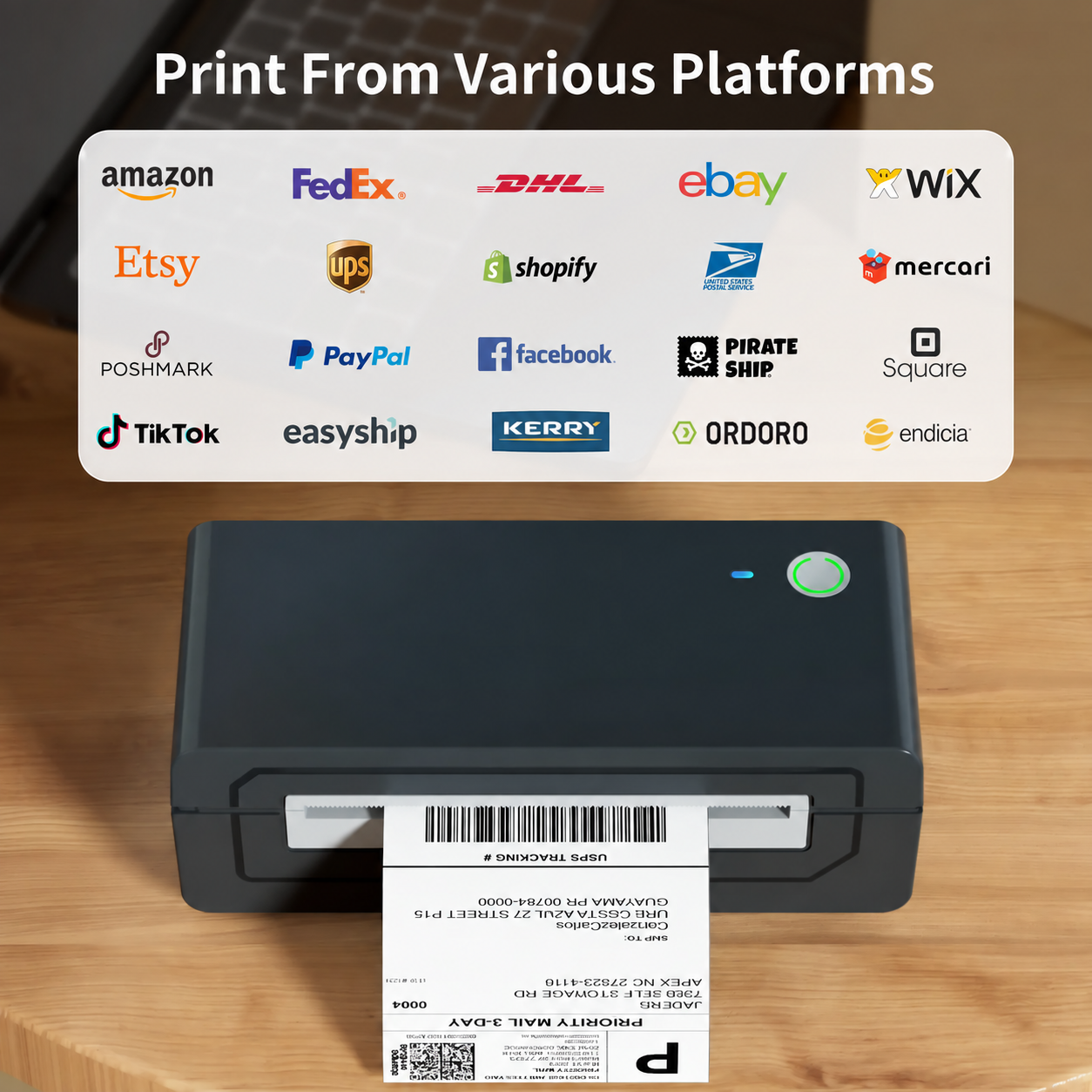 Thermal printer platform compatibility