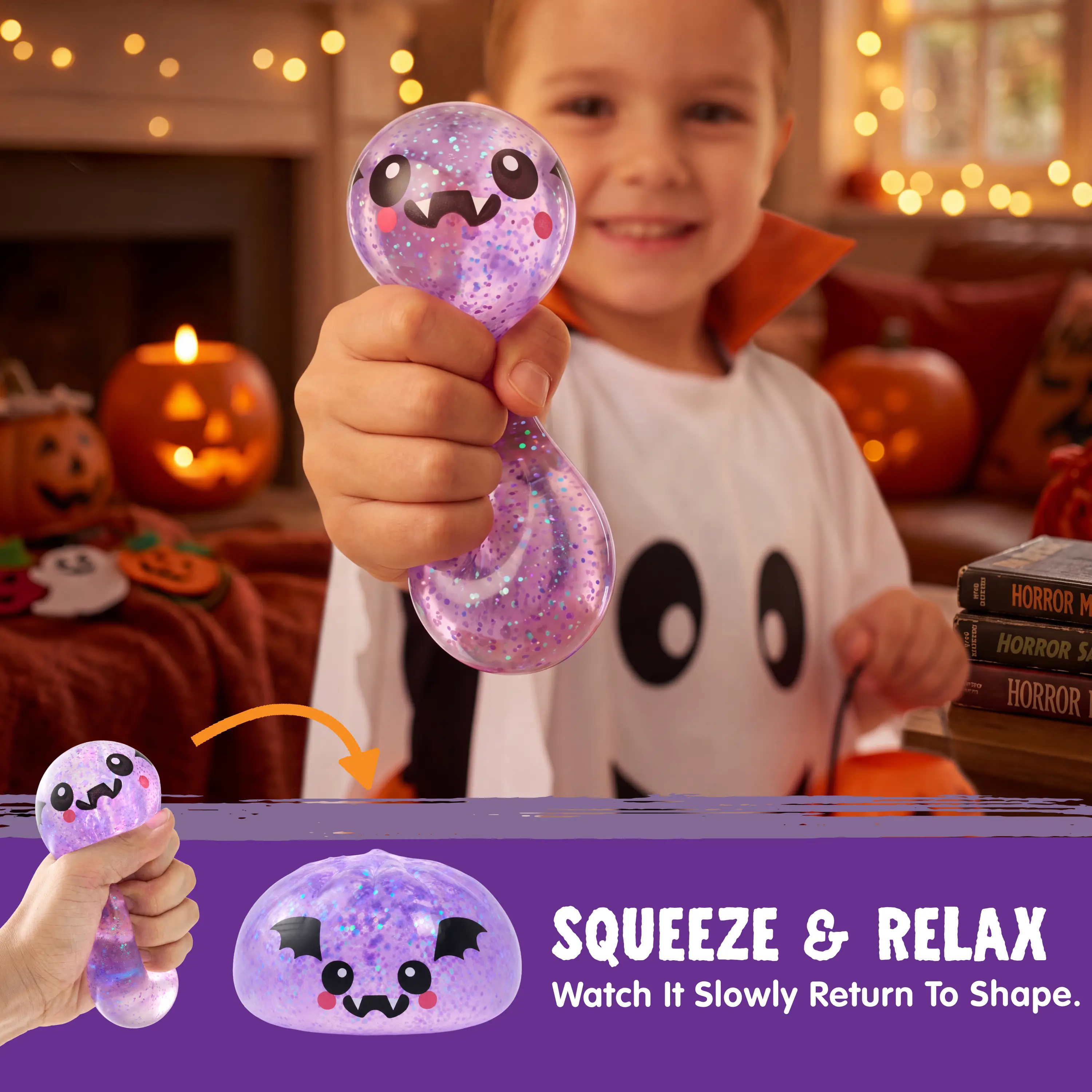 Halloween Squishy Stress Relief Toy Set view 7