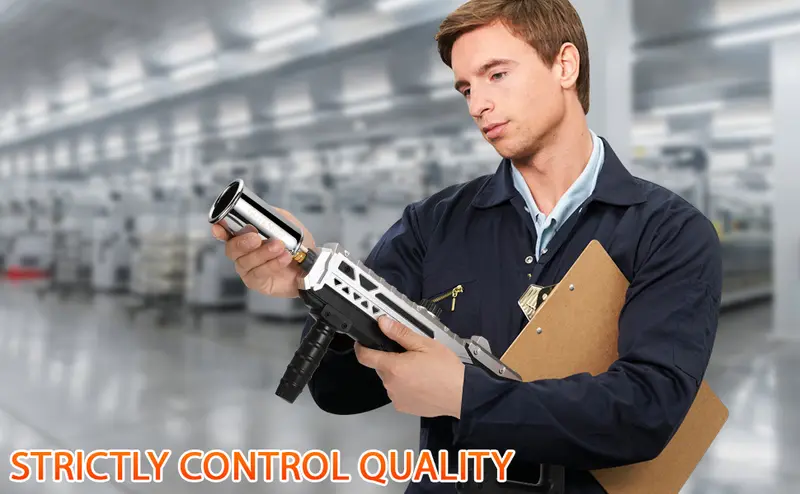 Propane torch product quality inspection