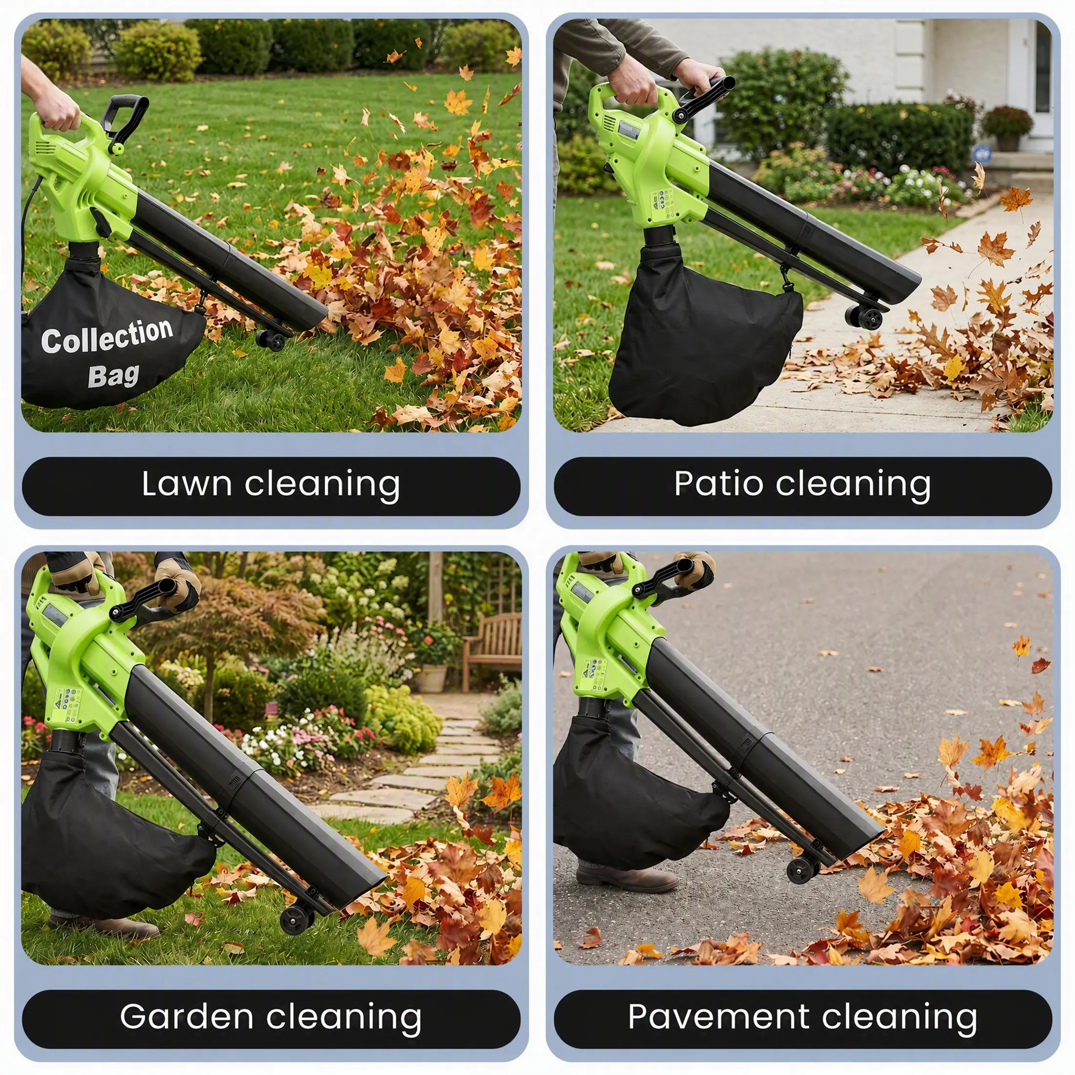 3-in-1 Electric Leaf Blower Vacuum Mulcher product image 8