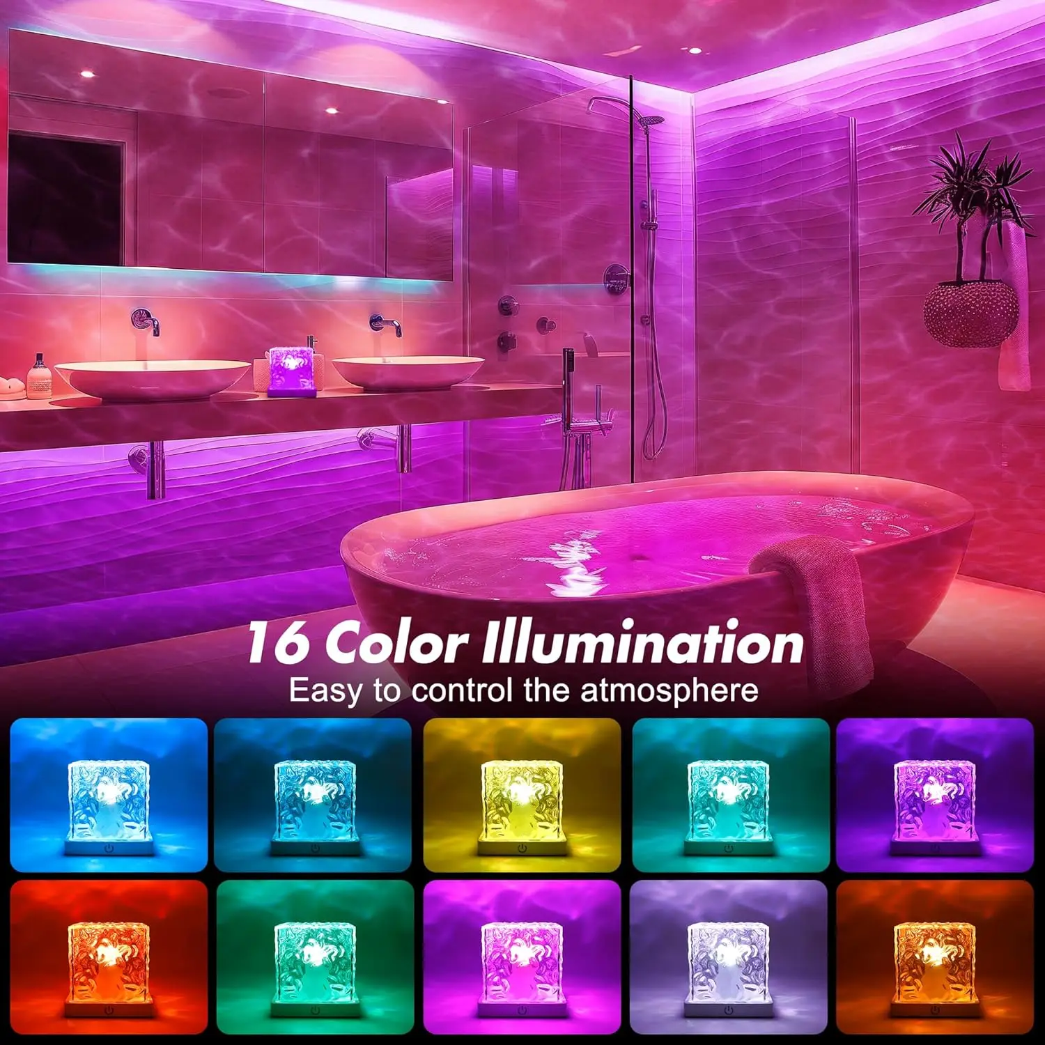 Sixteen-color ambient illumination