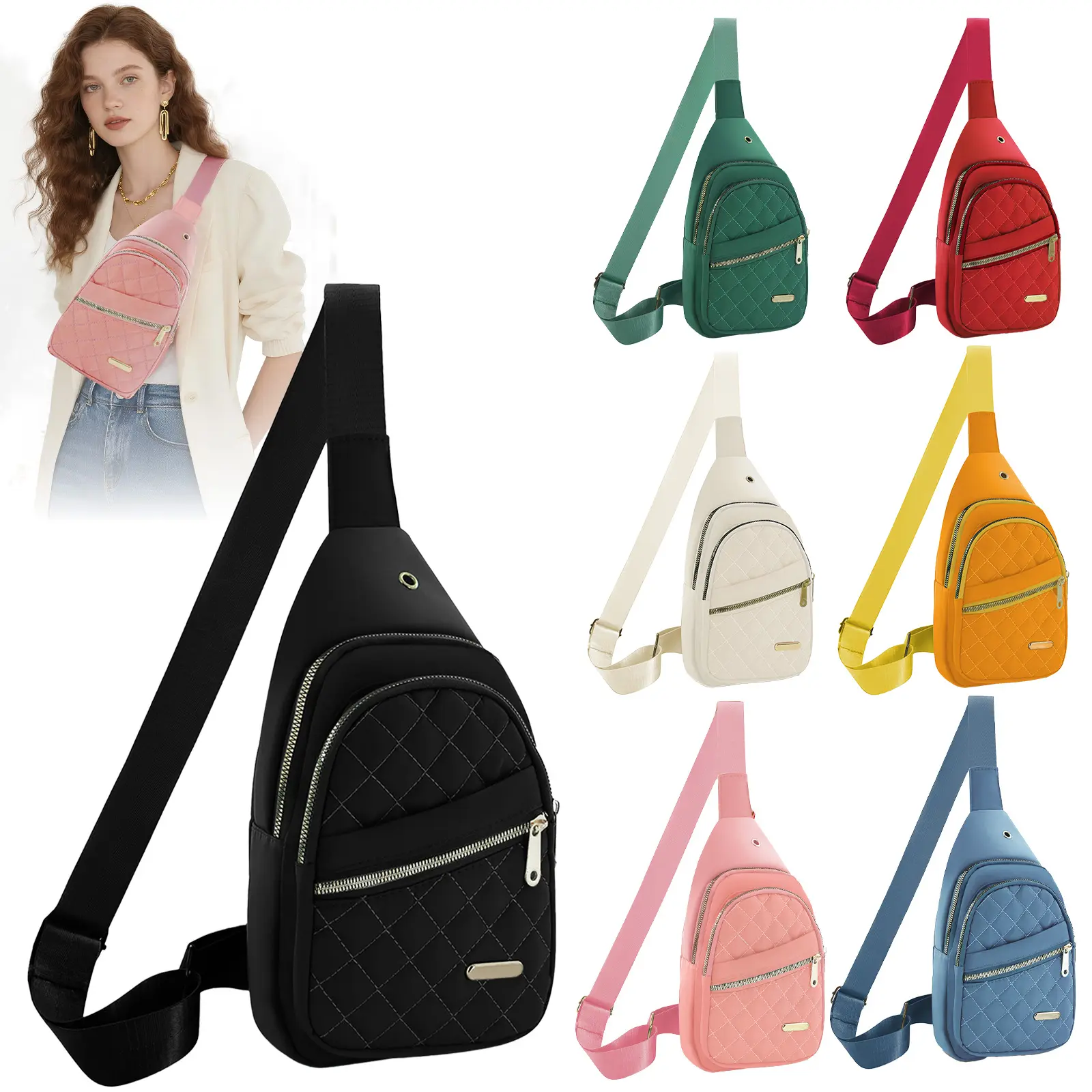 Small Sling Backpack Crossbody Bag 1
