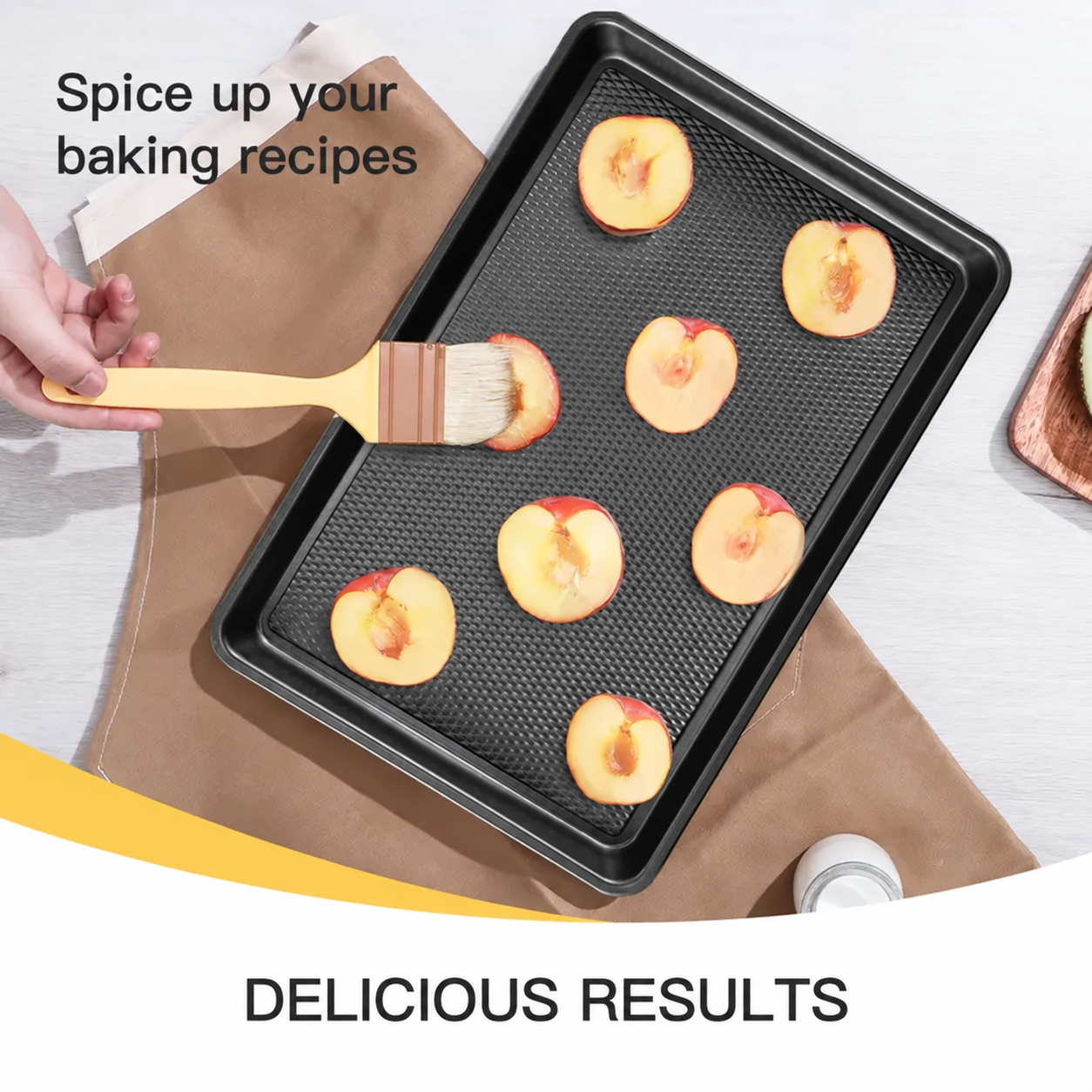 9-Piece Diamond-Texture Nonstick Bakeware Set product image 8