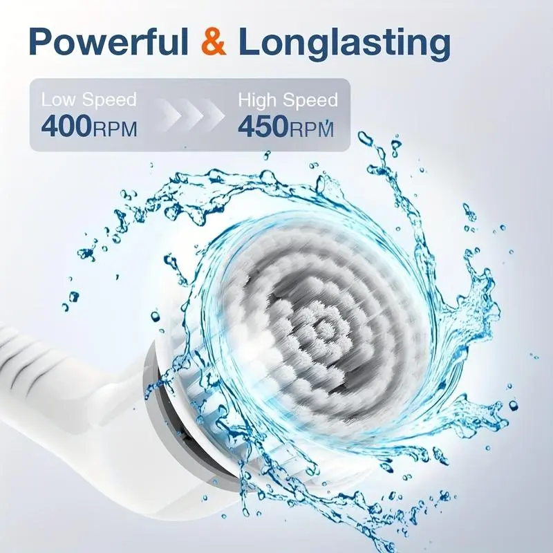 Cordless Electric Spin Scrubber with Extendable Handle product image 2