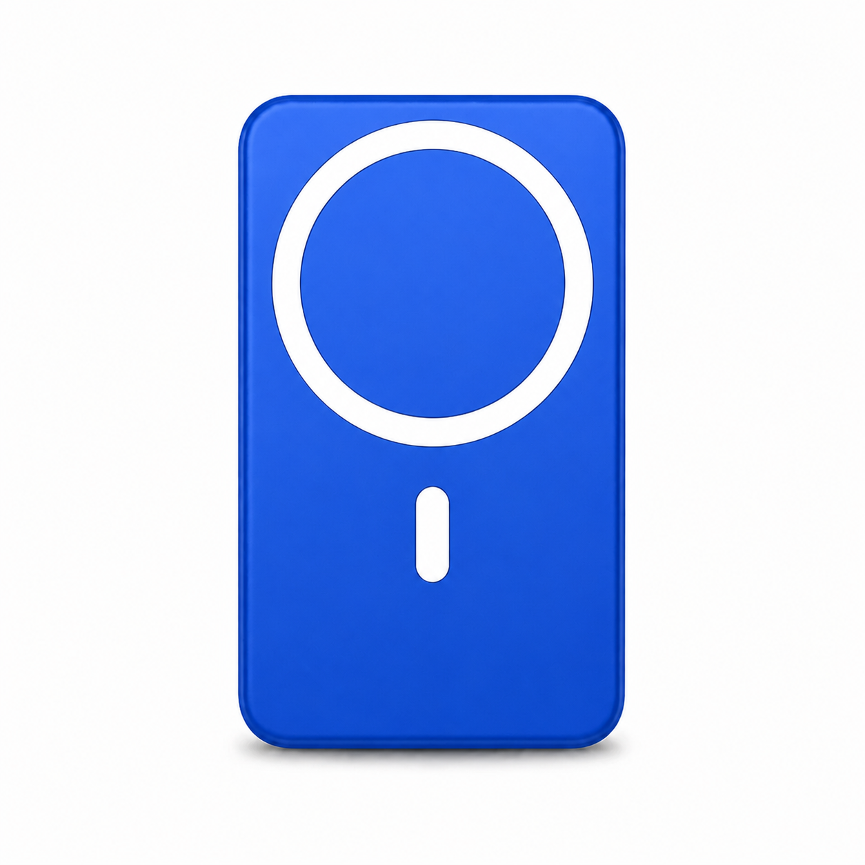 5000mAh Magnetic Wireless Power Bank with USB-C - Blue