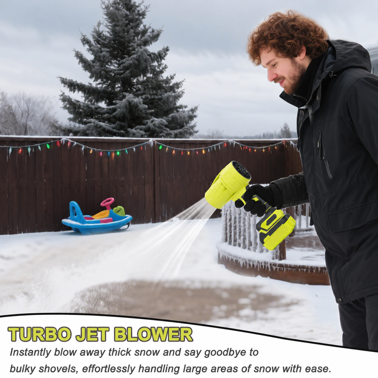 Cordless turbo jet blower feature 11