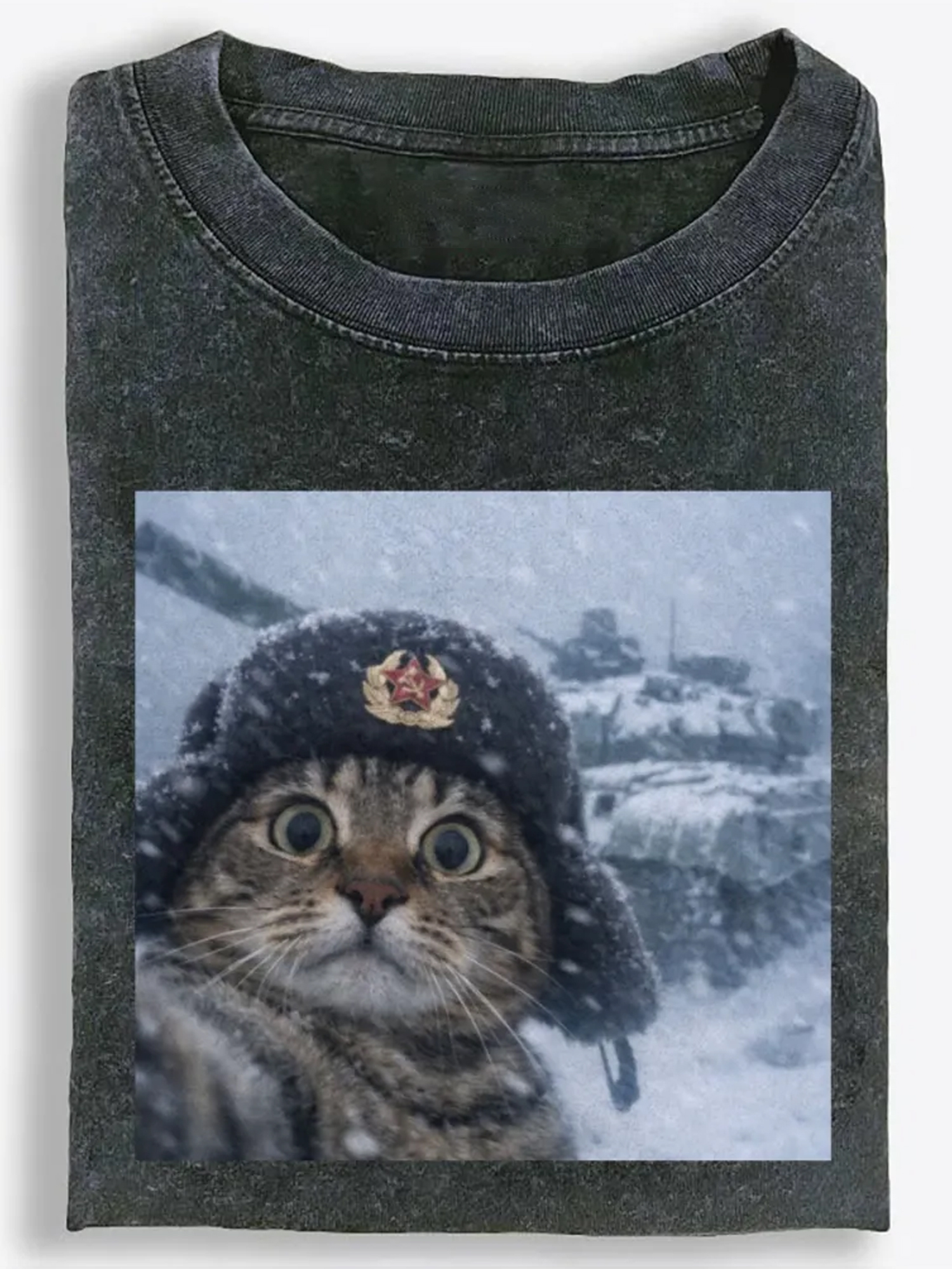 Vintage Washed T-Shirt| RetroClaws