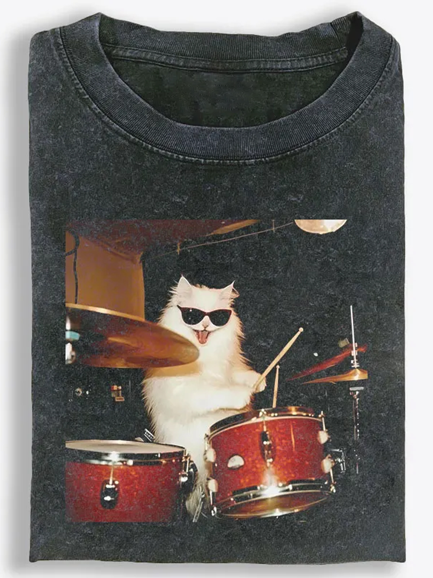 Vintage Washed T-Shirt| RetroClaws