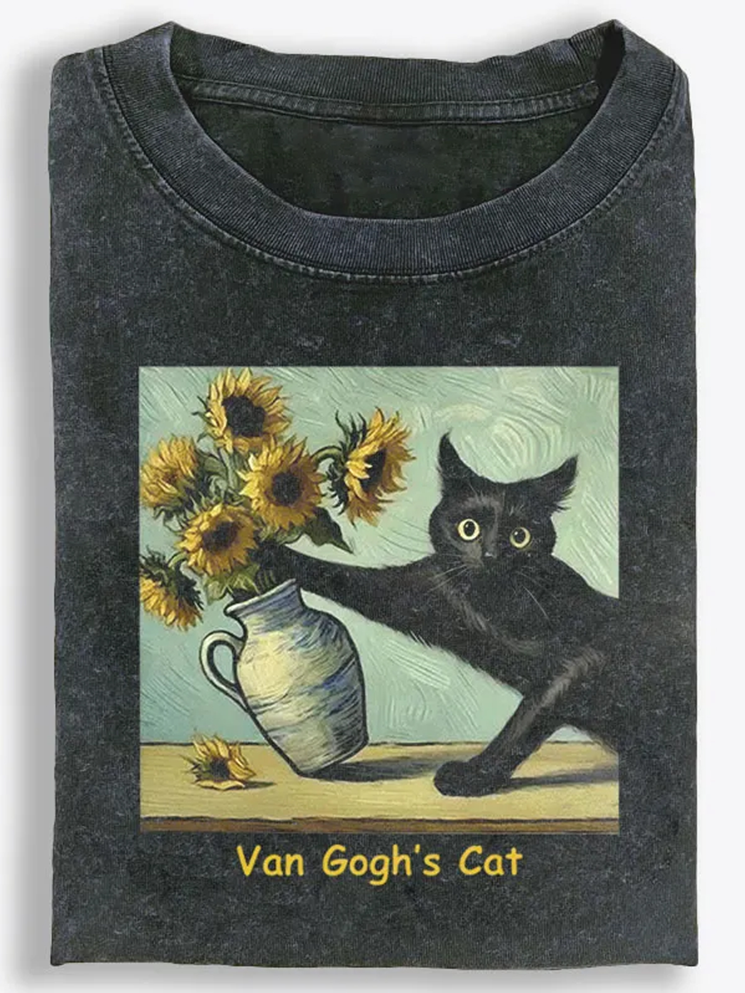 Vintage Washed T-Shirt| RetroClaws