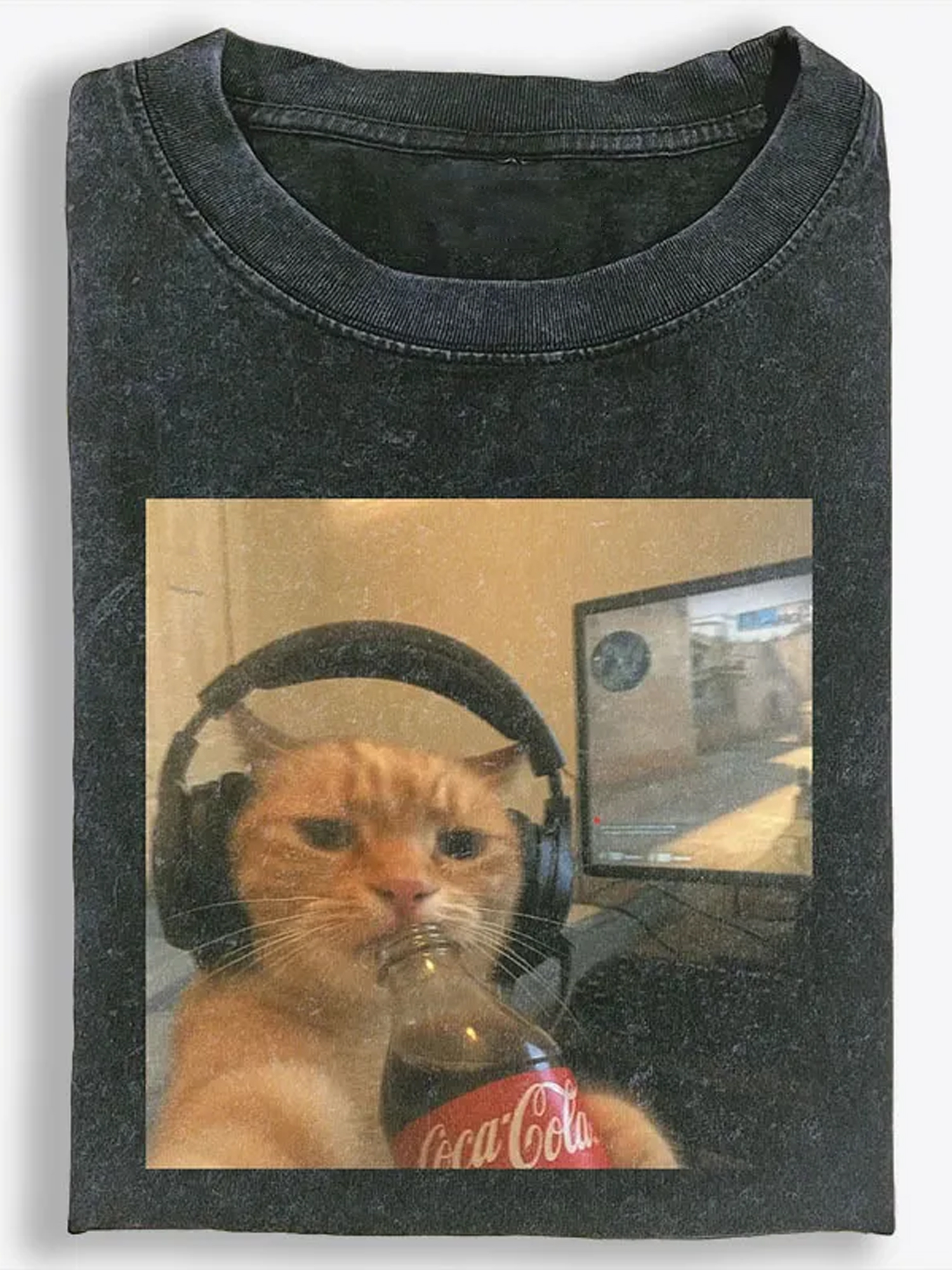 Vintage Washed T-Shirt| RetroClaws