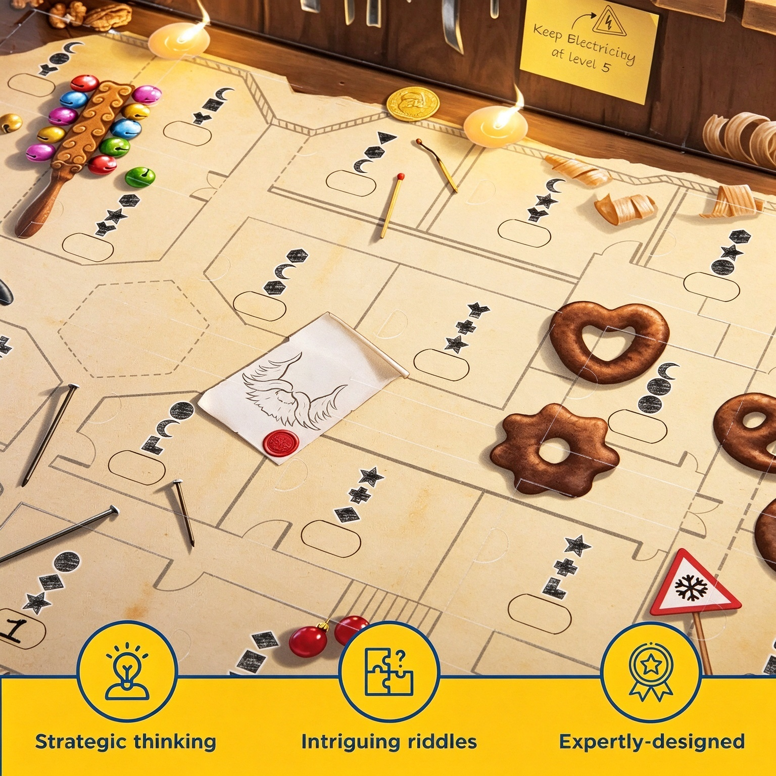 50% OFF | 🗝️🎄 Escape the Workshop! Advent Calendar – 24 Days of Puzzle Adventure & Fun ✨