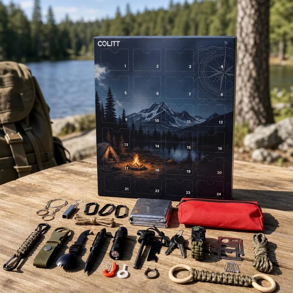 Outdoorsman advent calendar lifestyle image