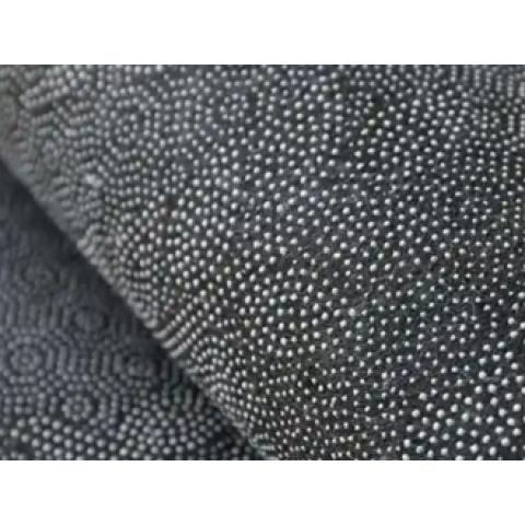 Printed Faux Skeleton Round Rug - Halloween Glam Modern Anti-Slip Crocheted Mat, Indoor Halloween Decorations for Haunted House Party