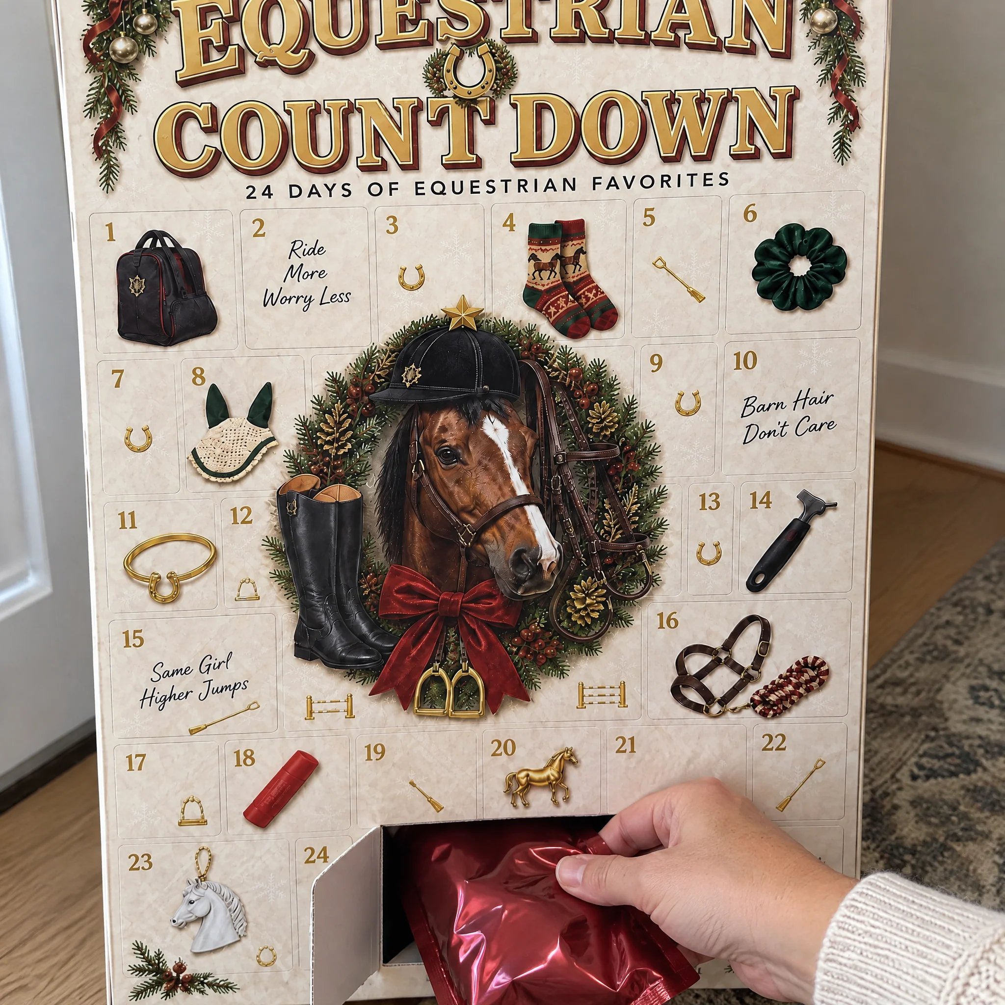 50% OFF | 🐴🎄 2026 Reitsport Advent Calendar – 24 Equestrian Surprises ✨