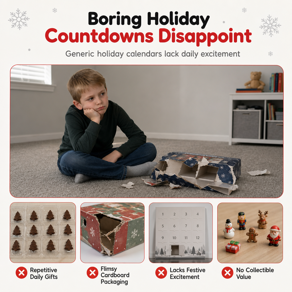 50% OFF | 🎁Capybara Christmas Advent Calendar – 24 Days Festive Countdown Surprises 🎄