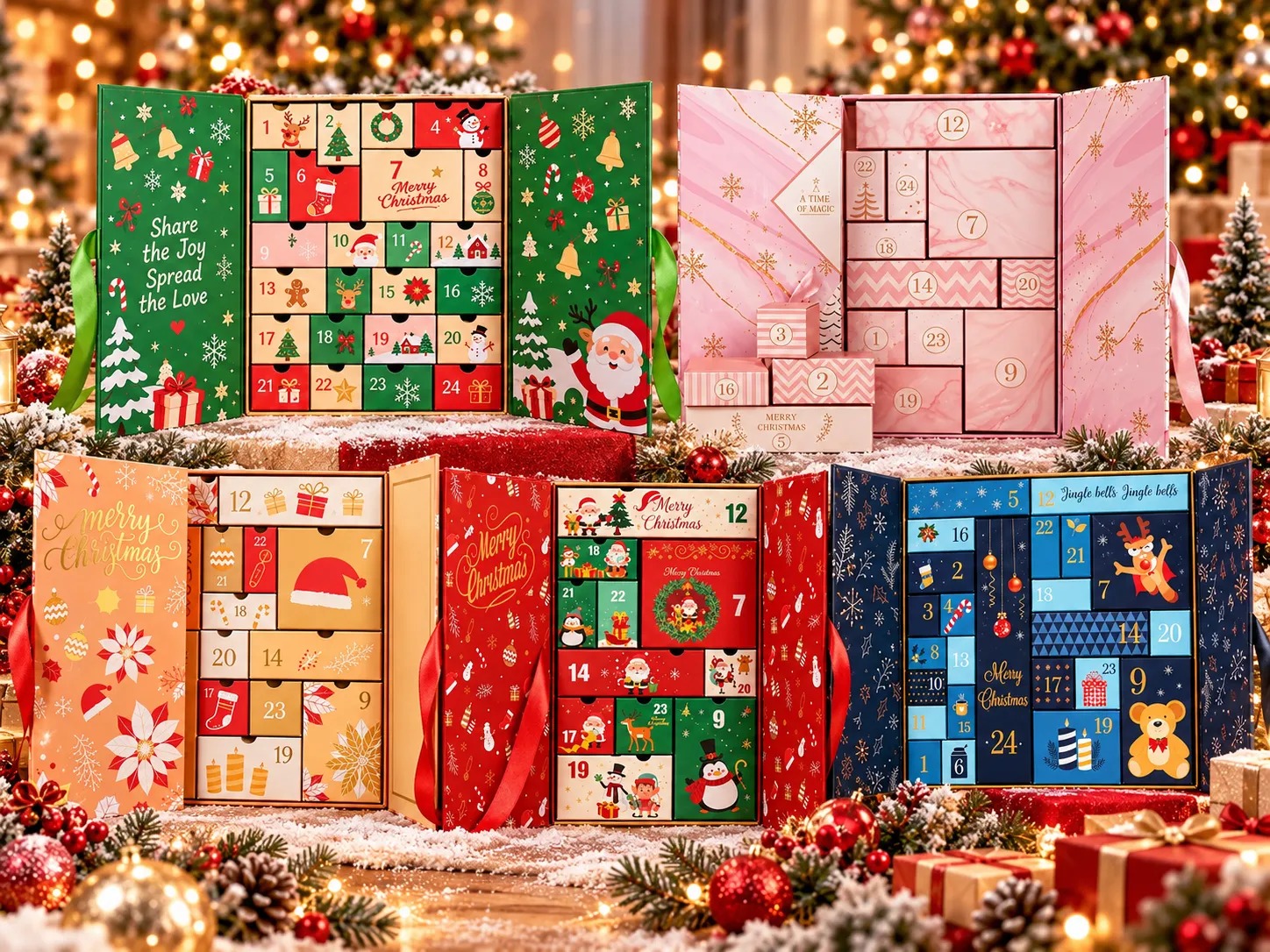 50% OFF | 🕯️ 24-Day Fragrance Advent Calendar – Christmas or Daily Scent Surprises for Her ✨