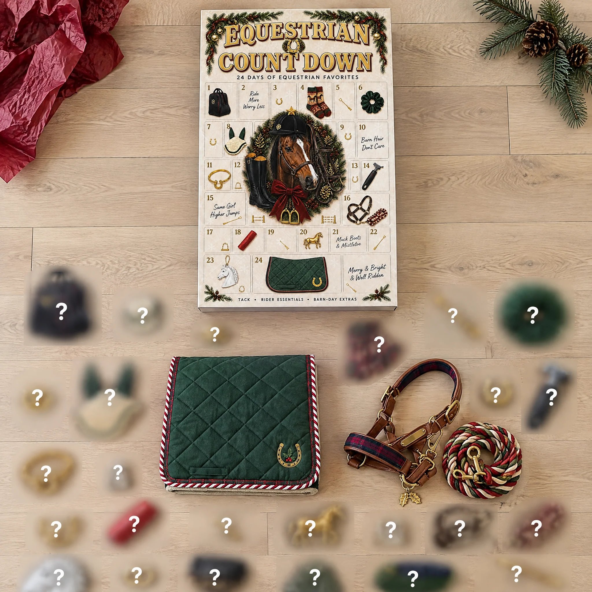 50% OFF | 🐴🎄 2026 Reitsport Advent Calendar – 24 Equestrian Surprises ✨