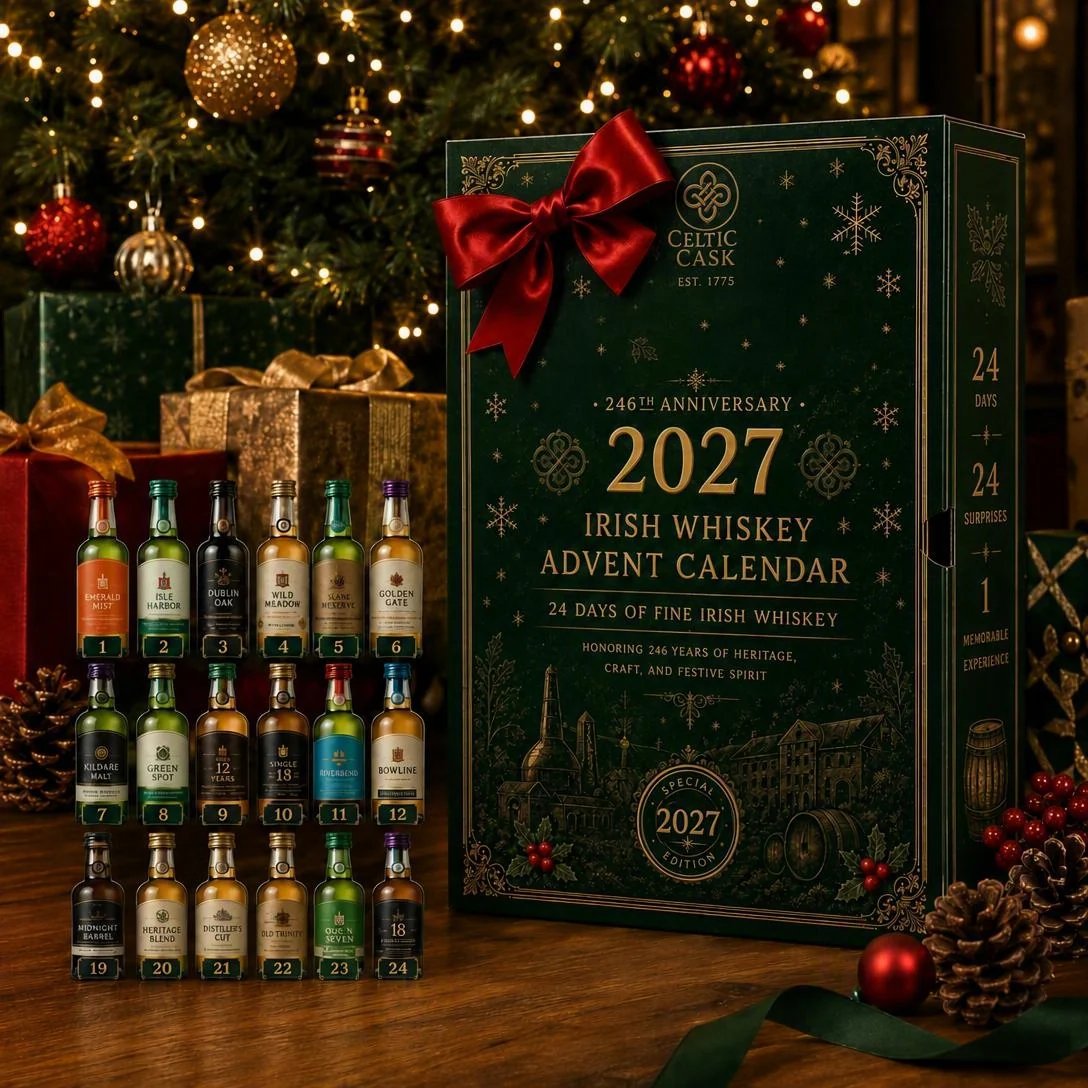 ❄️2026 246th Anniversary Advent Calendar📅24 DAYS OF IRISH WHISKEY DISCOVERY Christmas