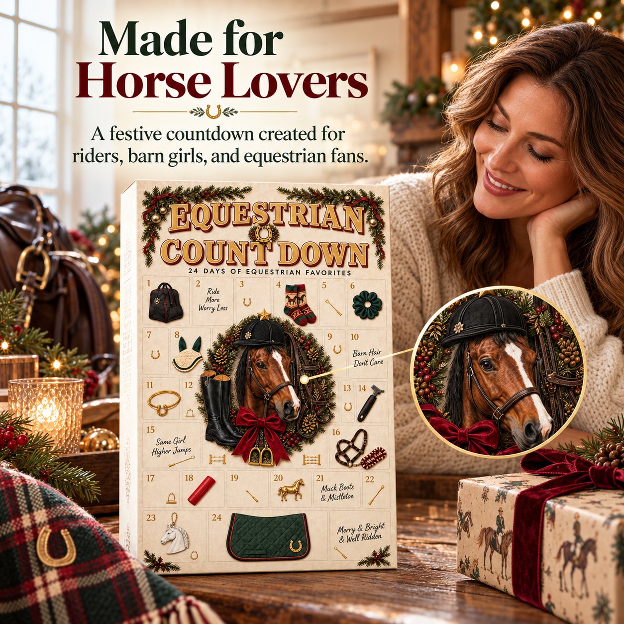 50% OFF | 🐴🎄 2026 Reitsport Advent Calendar – 24 Equestrian Surprises ✨