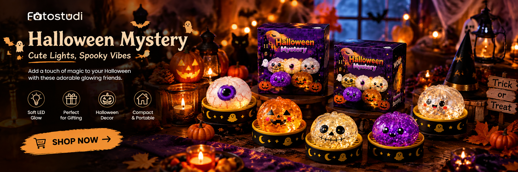Halloween Dumpling Squeeze Squishy Toy