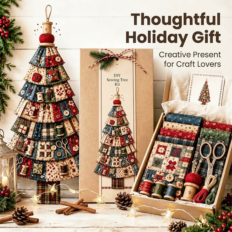 DIY Christmas Tree Door Hanger Craft Kit