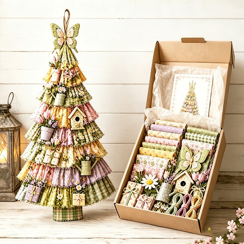DIY Christmas Tree Door Hanger Craft Kit