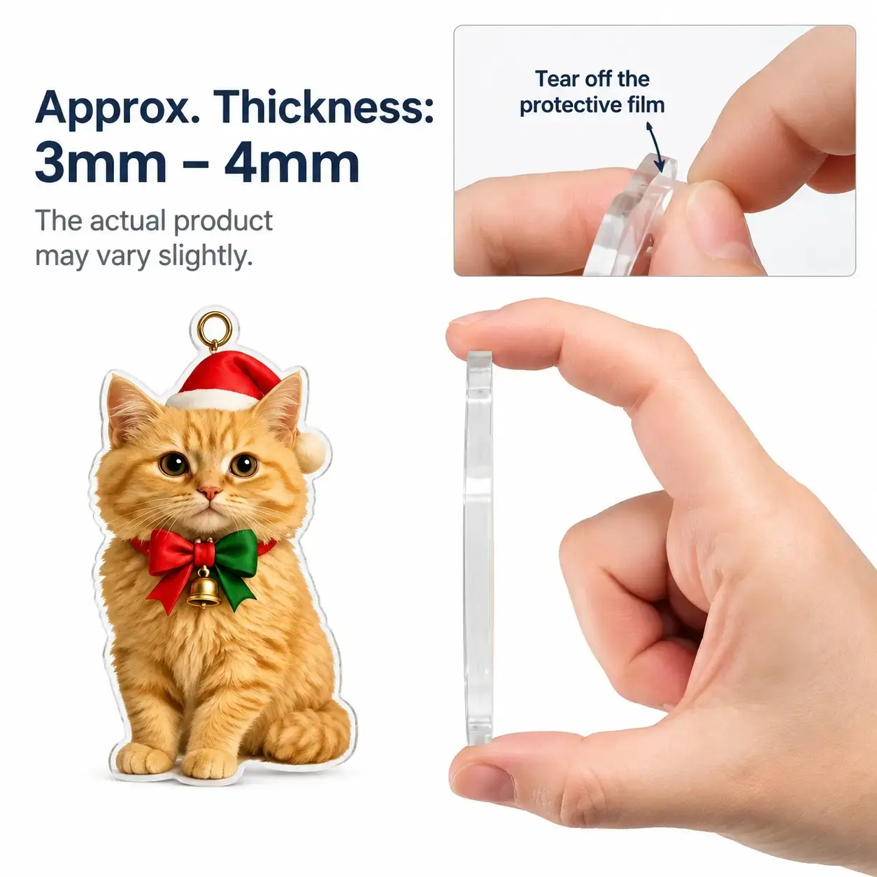 Christmas Cat Ornaments Advent Calendar Set
