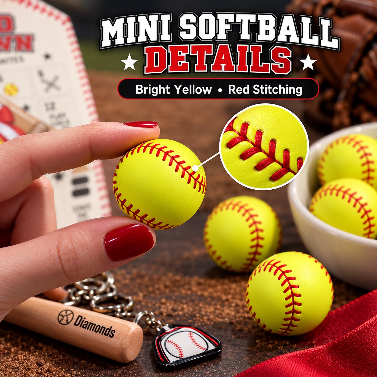 50% OFF | 🥎 Softball Girl Advent Calendar – 24 Days Mini Softball Collectibles 🎄