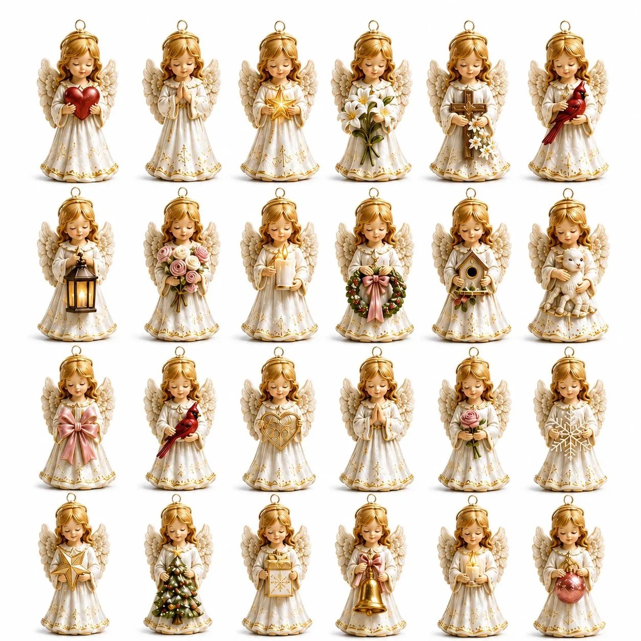 🔥24-Day Christmas Countdown Advent Calendar – Angel's Blessing