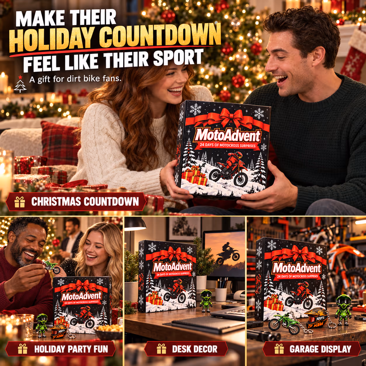 50% OFF | 🏍️ Motocross Advent Calendar – 24 Days of Rider Themed Gifts 🎄